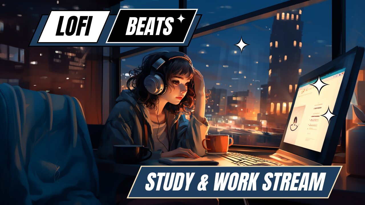 Chill Study & Work Vibes - Lofi Beats to Relax, Focus, and Create