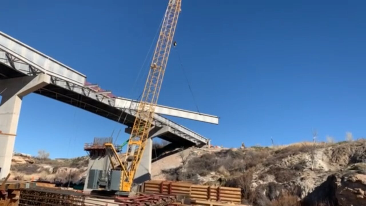 steel girder removal