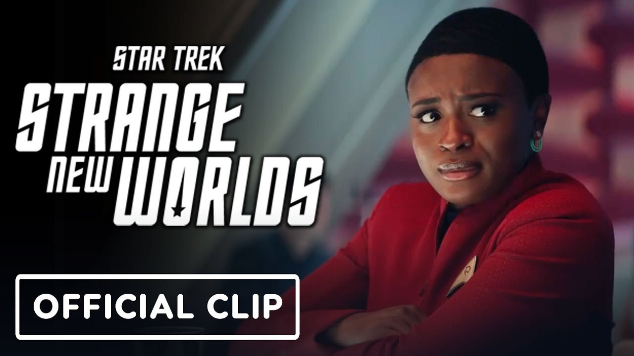 Star Trek: Strange New Worlds - James T. Kirk and Uhura Meet for the First Time Clip