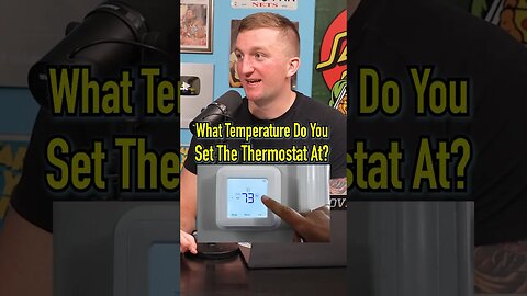 Thermostat Temperature?! There’s A Right And A Wrong Answer! #shorts #thermostat #temperature #home