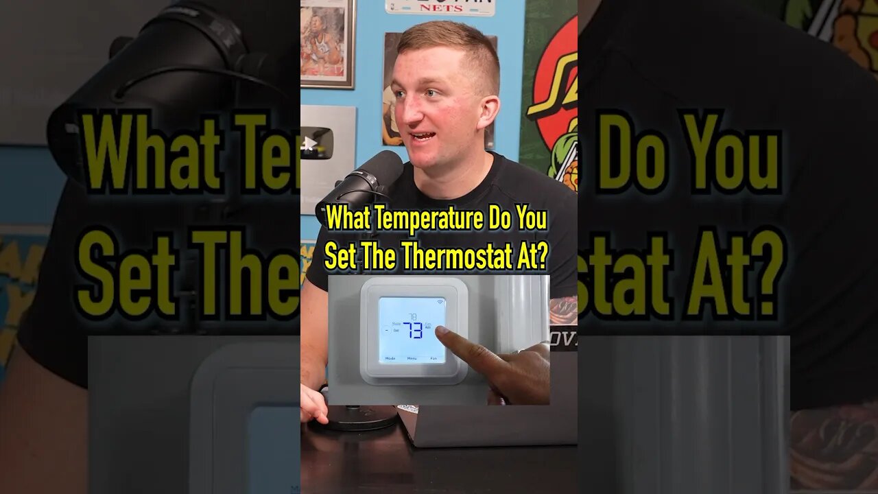 Thermostat Temperature?! There’s A Right And A Wrong Answer! #shorts #thermostat #temperature #home