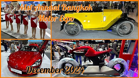 Motor Expo 2024 - “Innovative Spirit, Futuristic Vehicles” - Bangkoks Thailand