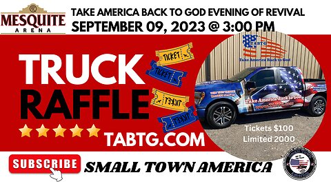 Win A Truck Take America Back To God