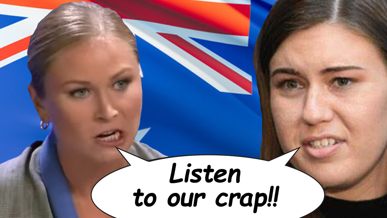 Grace Tame and Brittany Higgins Spread Propaganda at The National Press Club