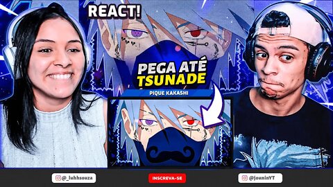 Pique Kakashi 👁 Wave Trap | Sidney Scaccio | [React em Casal] 🔥