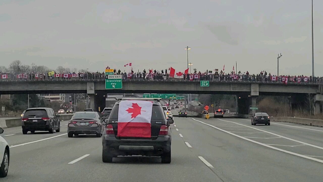 Feb 5th Overpass During Convoy