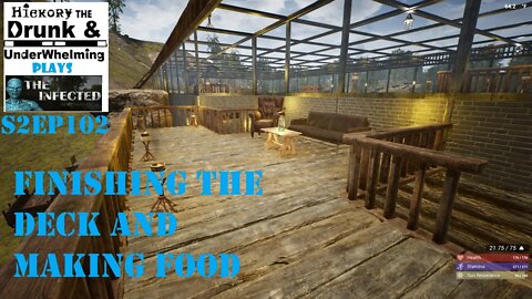 The Infected Gameplay S2EP102 Furnishing The Deck and Some Food Management