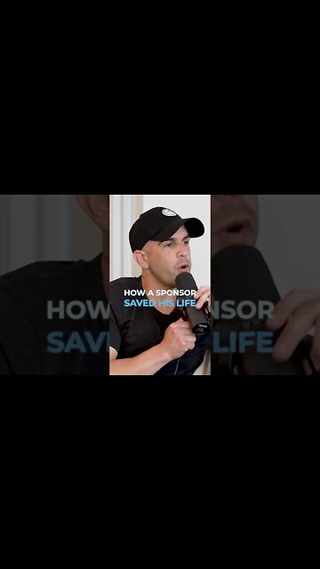This is HOW a sponsor saved his life ..