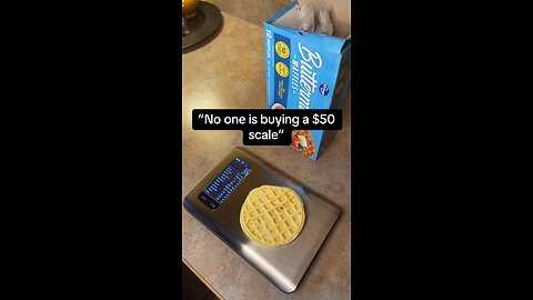 “No one is paying $50 for a scale”