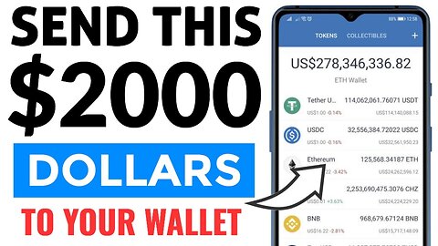 Send $2000 USD To Your Wallet _ (no mining, no hack & no referral)