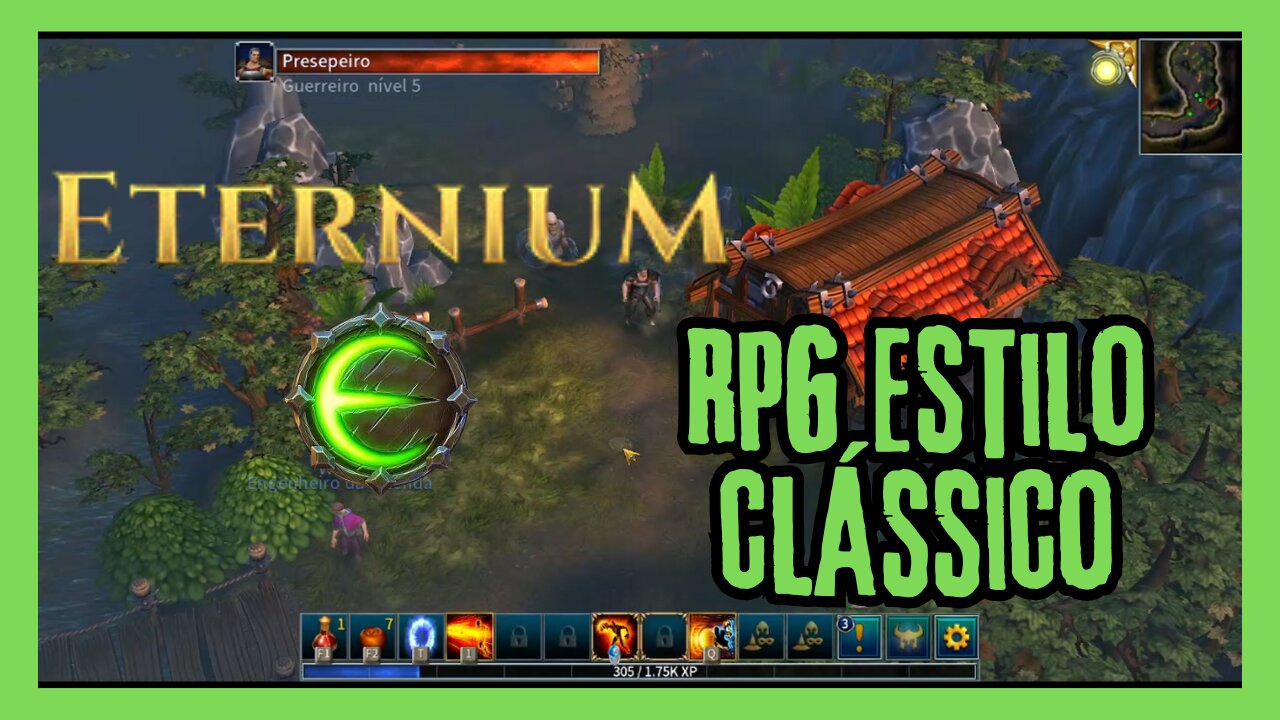 Free and very fun RPG for PC and mobile | ETERNIUM | Classic style and good graphics