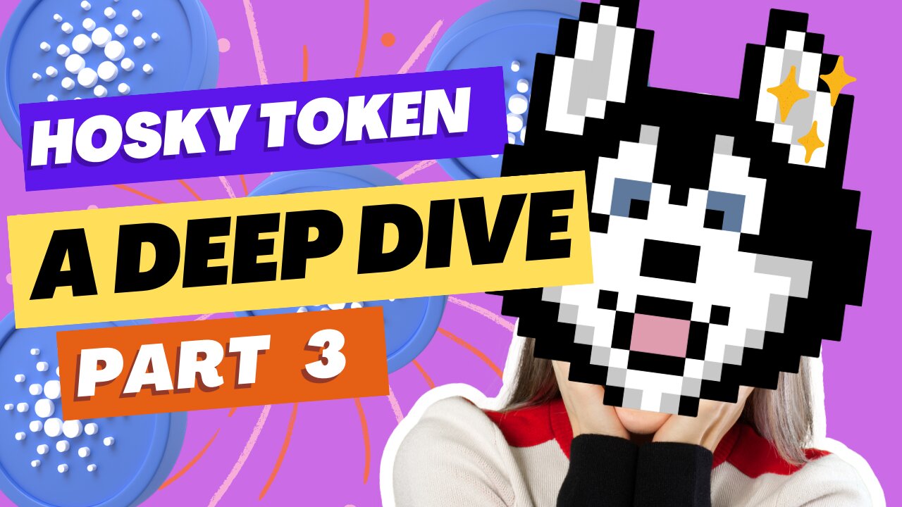 Hosky Token - A Deep Dive (#Cardano Token) Part 3