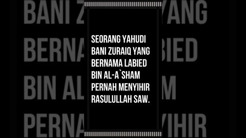 Hadis tentang sihir