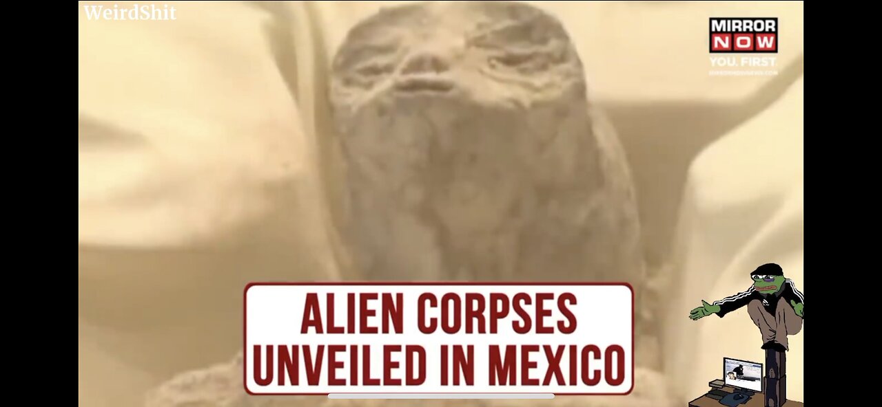 Alien Corpses Unveiled In Mexico