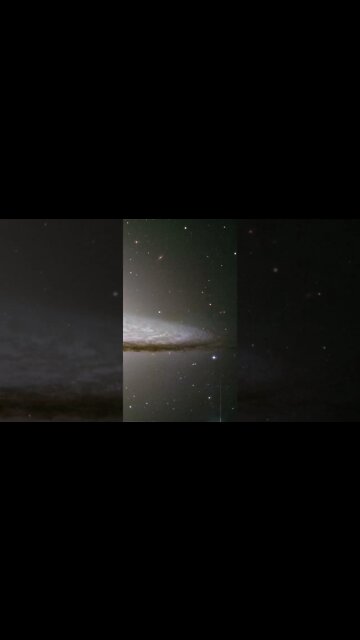 Som ET - 35 - Universe - Hubble - Sombrero Galaxy #Shorts
