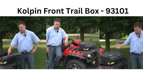 Kolpin 93101 Front ATV Trail Box Overview