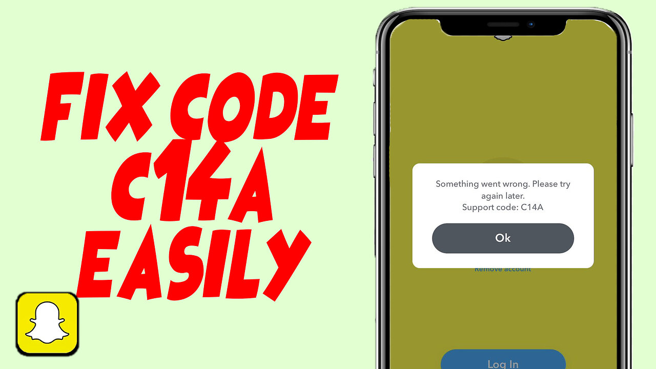 How to Fix Snapchat Error Code c14a