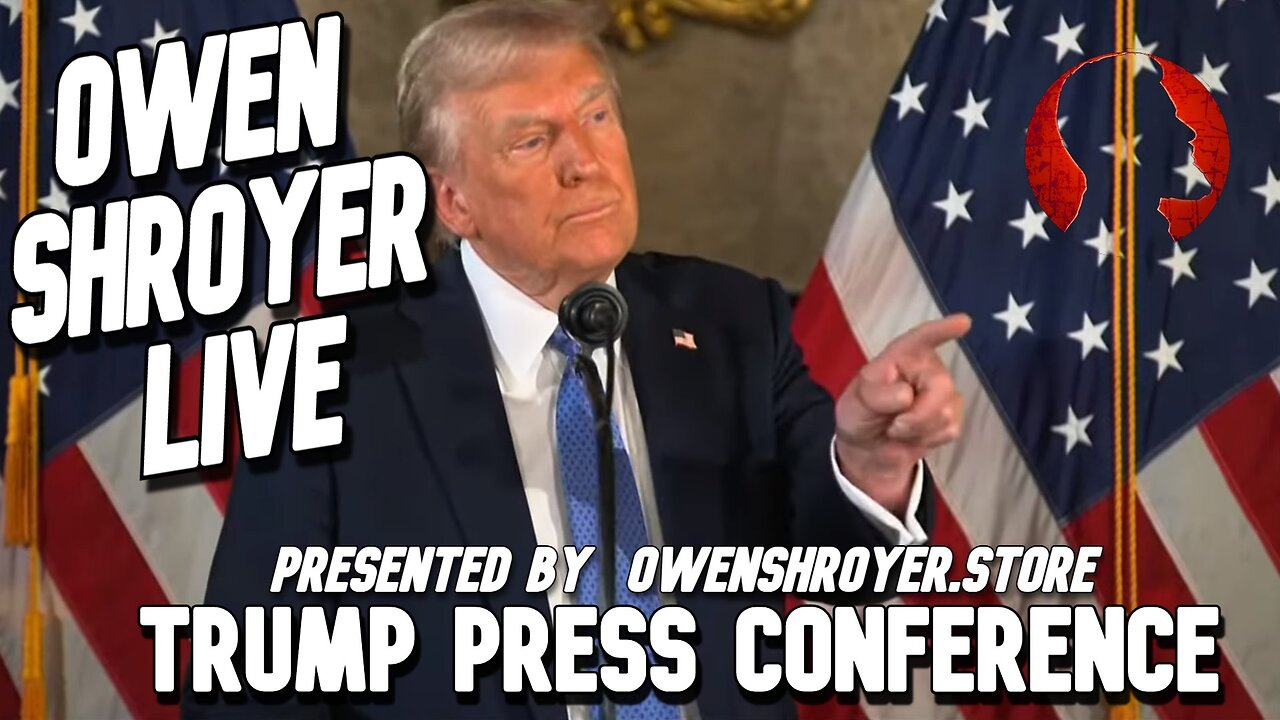 OSL 91 - Full Trump Mar-a-lago Press Conference On Drones And Incoming Administration