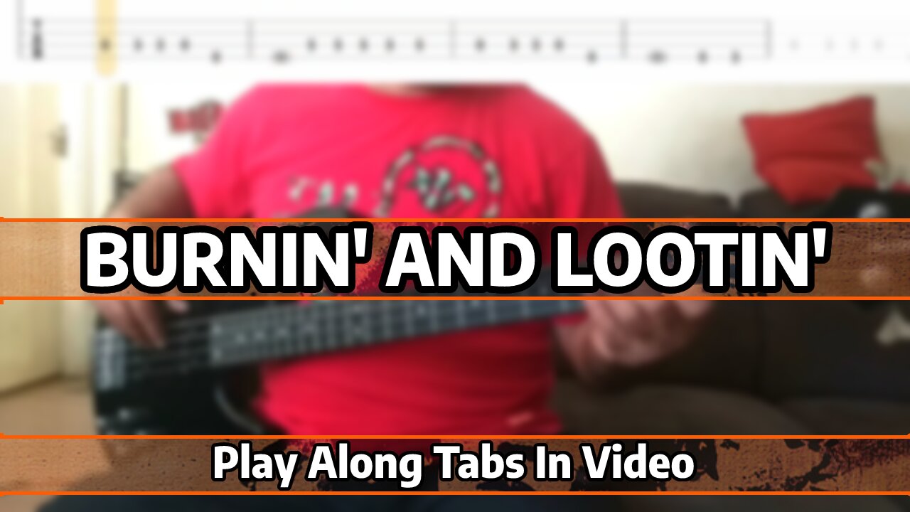 Bob Marley - Burnin" And Lootin - Bass Cover & Tabs