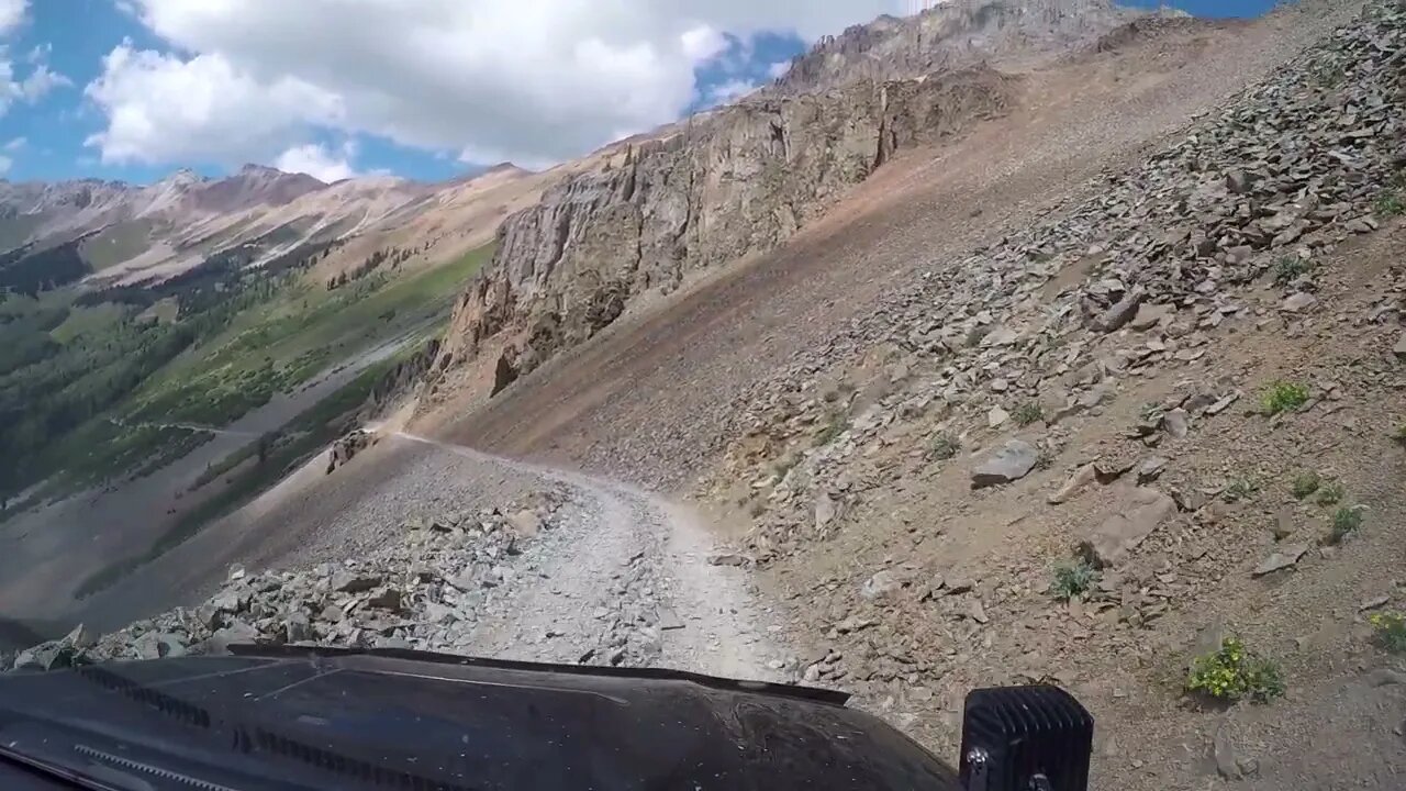 Top of Ophir pass Colorado #coloradotrails #toyota #4Runner #ophirpass #roadtrip