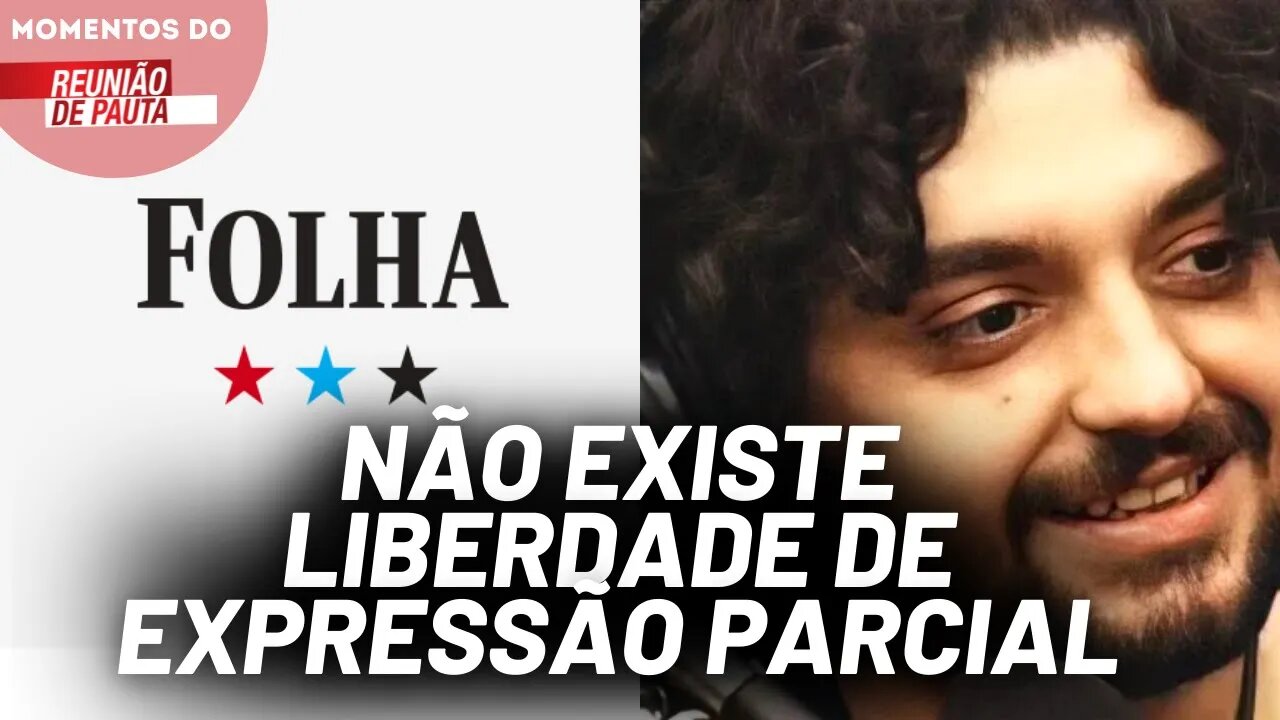 Folha de São Paulo tenta justificar a censura | Momentos do Reunião de Pauta