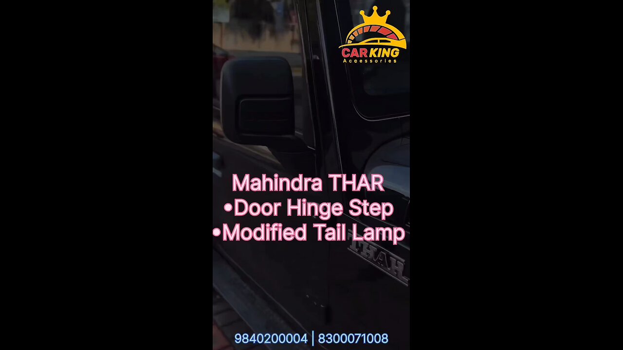 Mahindra THAR Accessories