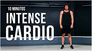 10 Min de CARDIO INTENSO | Sem Fala | Em Casa | Sem Equipamento