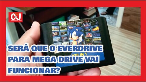 Será que o Everdrive para Mega Drive vai funcionar?