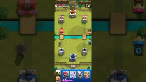 vs HOKAGE - Clash Royale #shorts