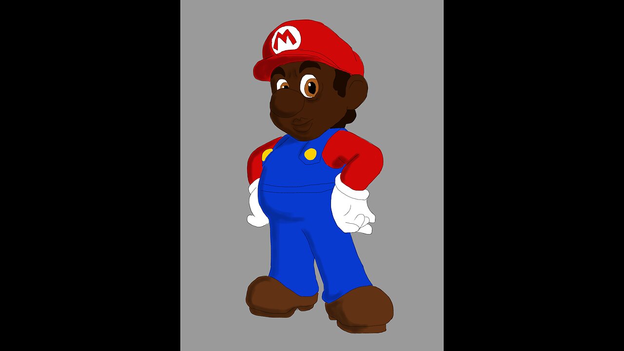 So I asked the internet how it felt about a Black Mario