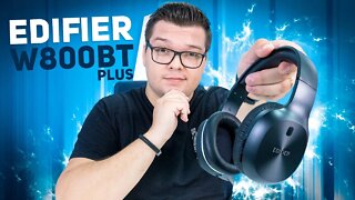 EDIFIER W800BT PLUS | 50H DE BATERIA, MUITO CONFORTO E QUALIDADE! Unboxing e Análise