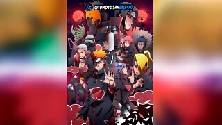 As tristes mortes dos membros da Akatsuki #shorts