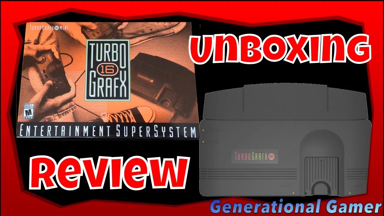 TurboGrafx 16 Mini (PC Engine Mini) - Unboxing and Review