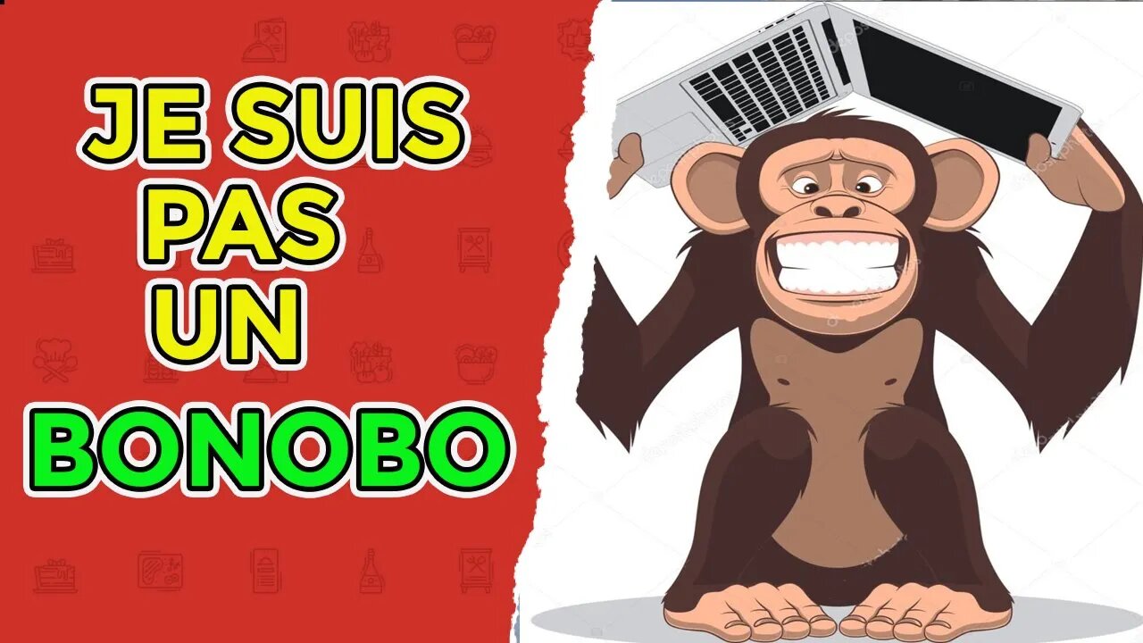 JE NE SUIS PAS UN BONOBO ! leçon lumineuse pour rester libre face à la tyrannie !