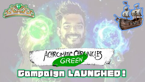 Achromatic Chronicles Green Campaign Launched! Income Tax Eliminated?!