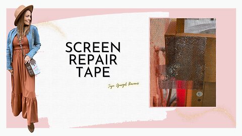 screen repair tape review