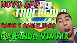 TRUCO GOLD NOVO APP PAGANDO VIA PIX GANHE 18 R$ SÓ DE BAIXAR