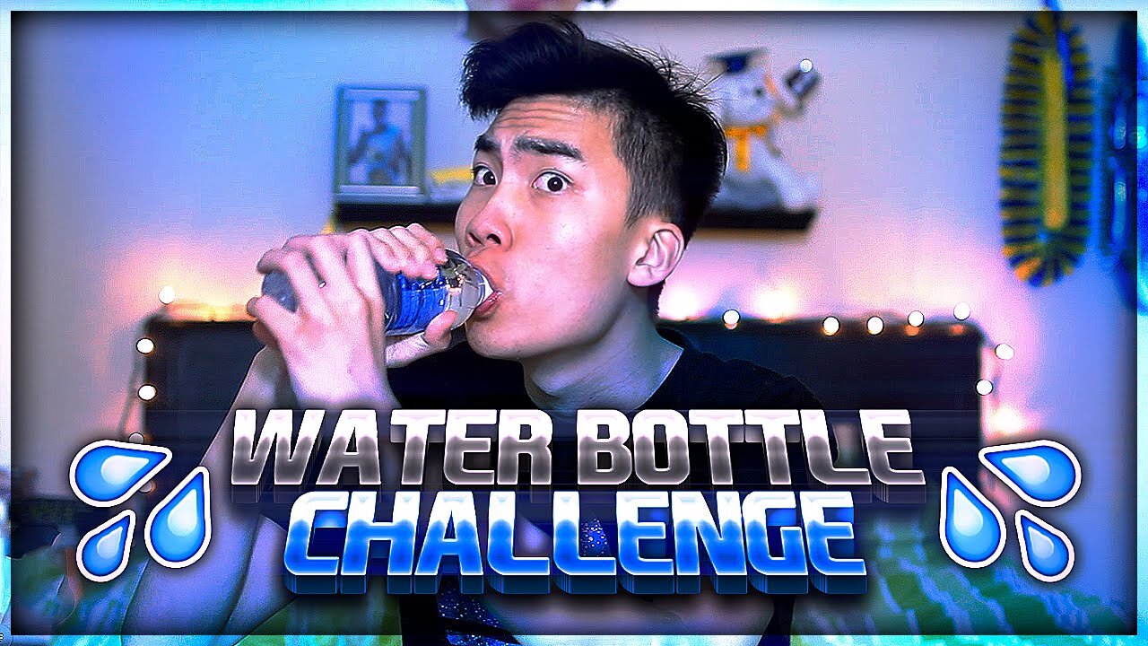 WATER BOTTLE CHALLENGE (RiceGum)