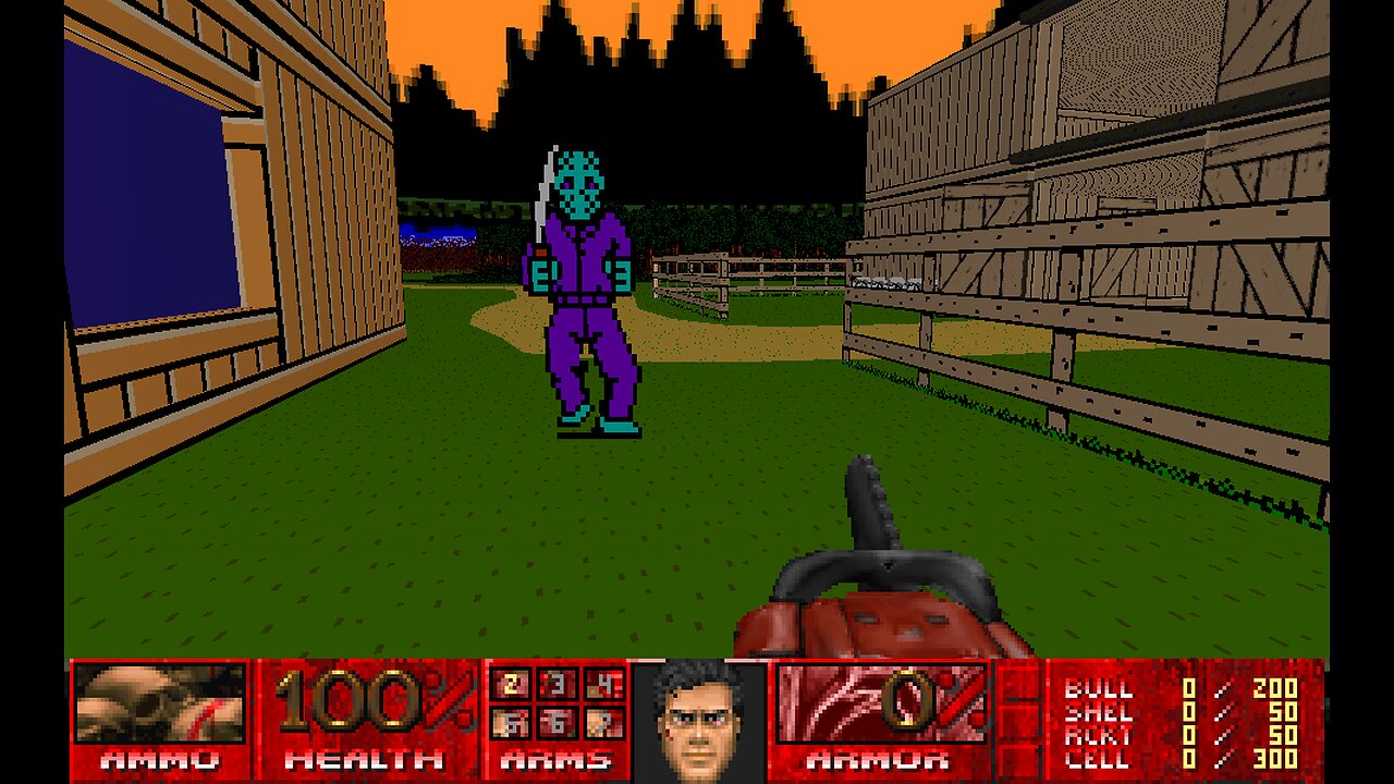 Ash vs Jason Voorhees vs Evil Dead (Combined Doom mods)