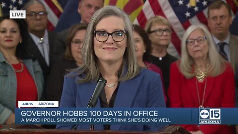 Gov. Katie Hobbs reflects on 100 days in office