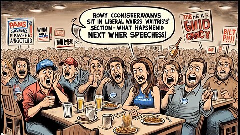 Rowdy Conservatives Sit in Liberal Waitress’s Section—What Happened Next Left Her Speechless