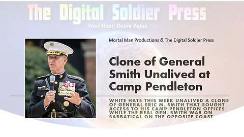 Clone of General Smith Unalived at Camp Pendleton