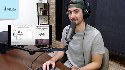 How do you show notes on a podcast?