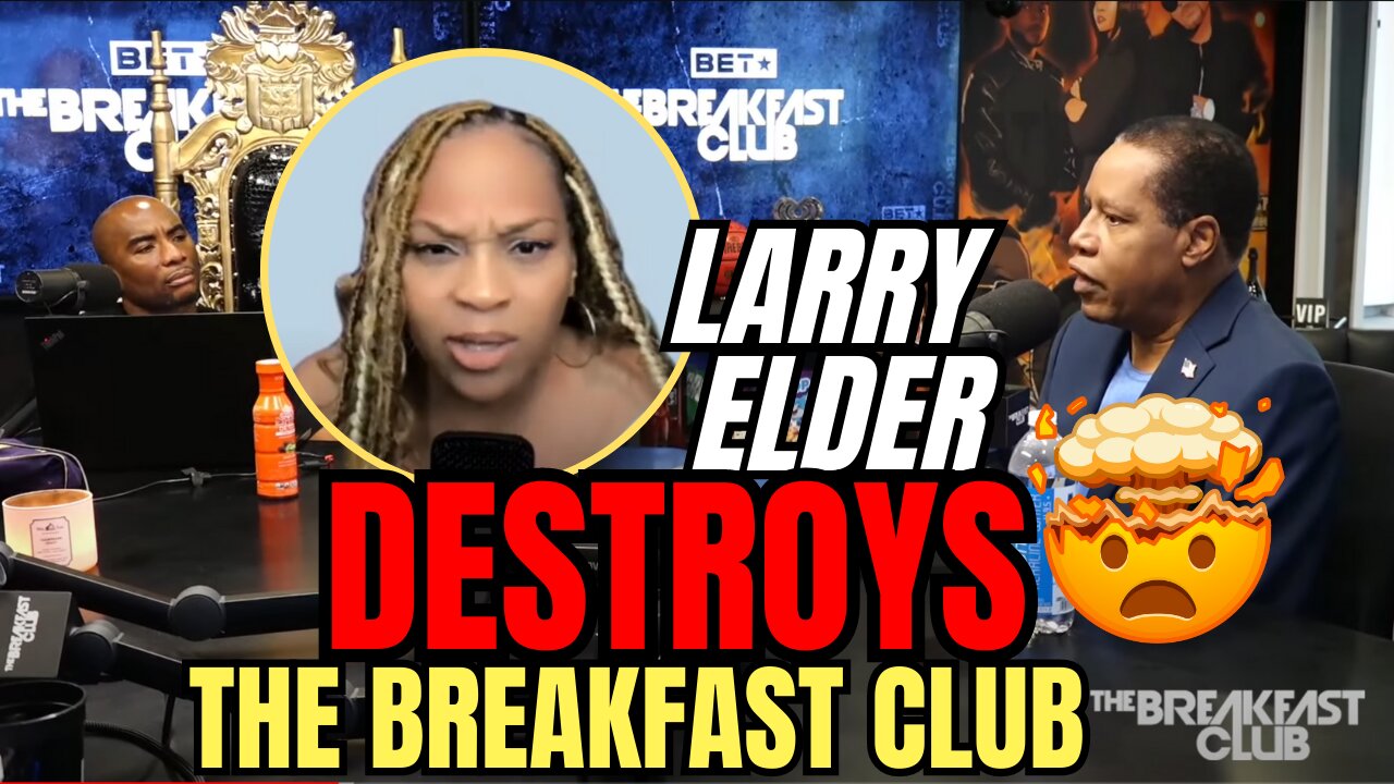 Larry Elder OBLITERATES Charlamagne And The Breakfast Club | Full Breakdown