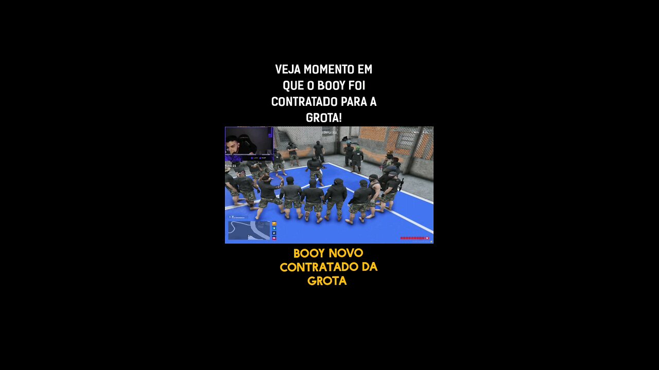 BOOY NOVA CONTRATAÇÃO DA GROTA