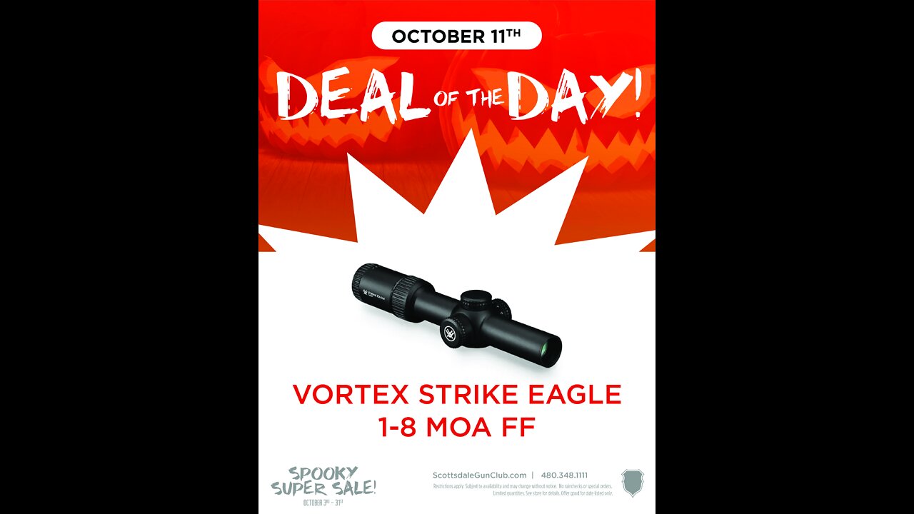 SGC's Deal of the Day: Vortex Strike Eagle (October 11th)