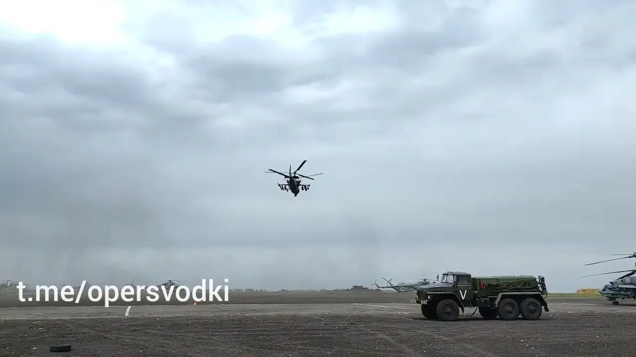 The fighting birds of Group "V" go to combat work