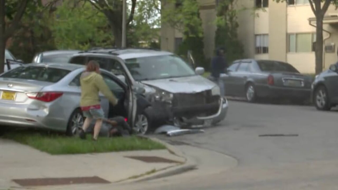TV News Crew Catches Hit and Run on Camera