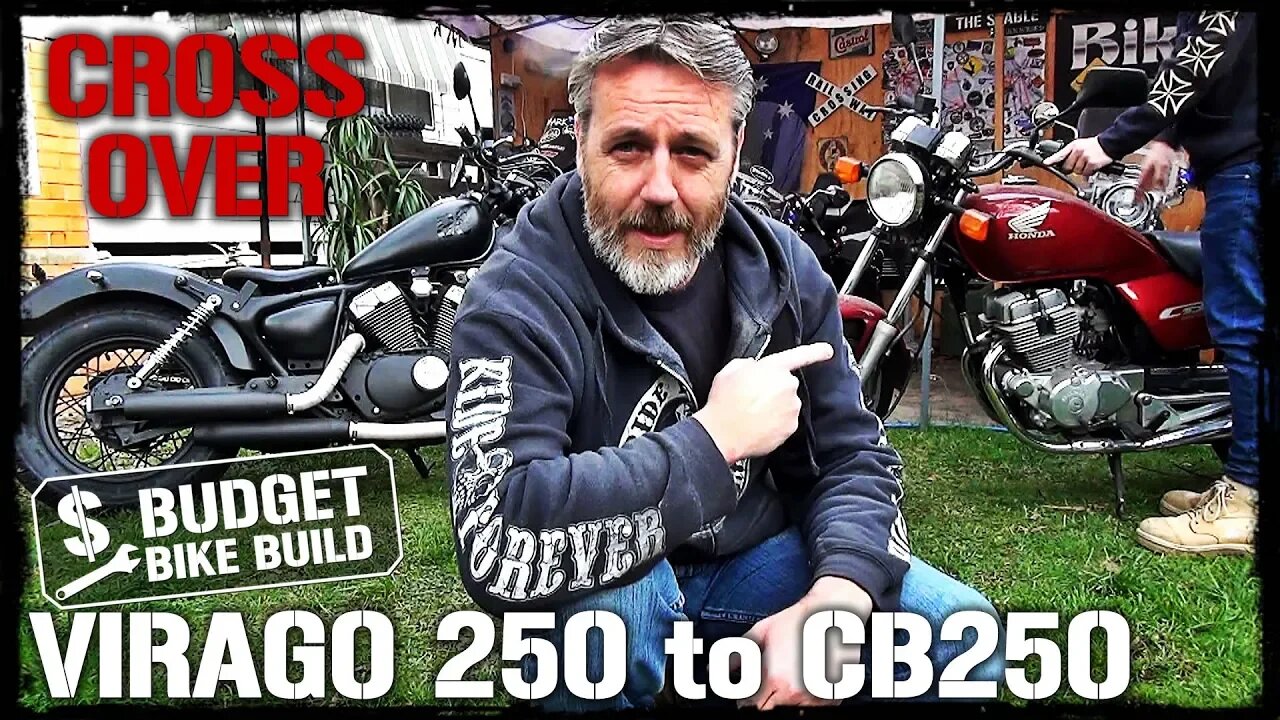 Virago 250 Build - CROSS OVER to CB250