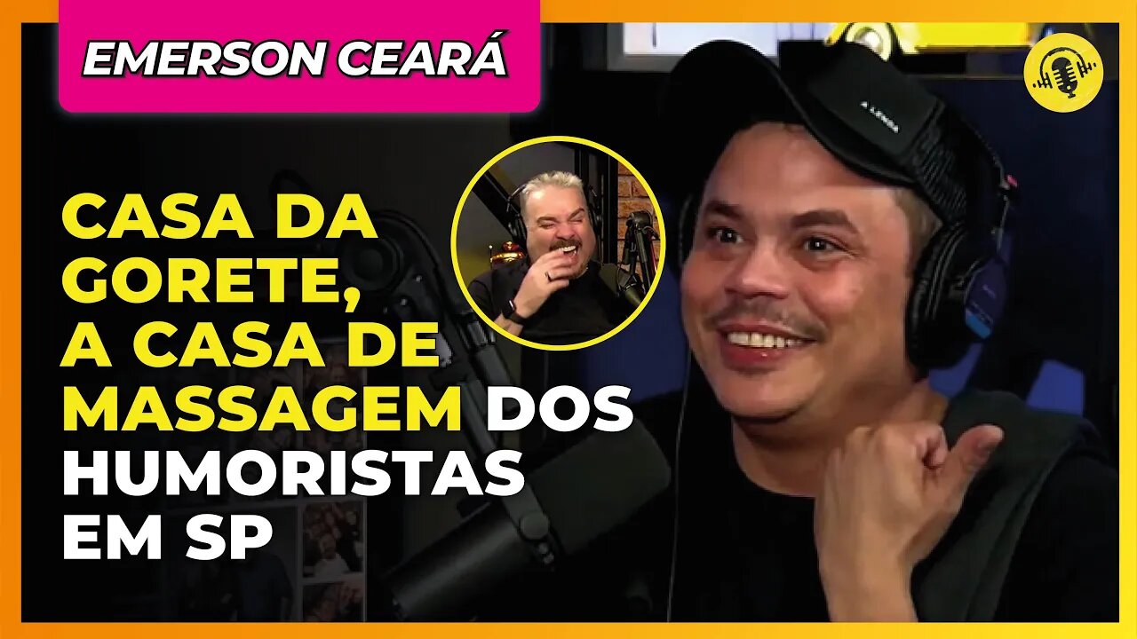 EMERSON FAZ BOLA QUASE MIJAR NAS CALÇAS 😂 | EMERSON CEARÁ - TICARACATICAST